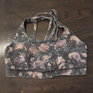 Lululemon floral sports bra